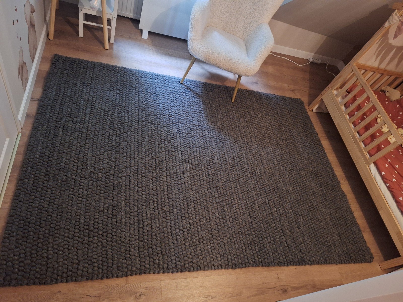 HAY Peas Vloerkleed - Geweven Tapijt 170x240 cm, Ophalen, Modern, Scandinavisch, 150 tot 200 cm, 200 cm of meer