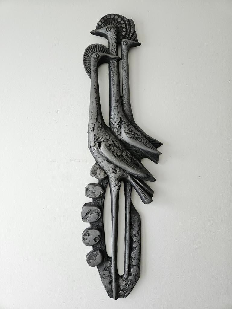 Vintage Ars Munda wanddecoratie kraanvogels, Huis en Inrichting, Ophalen of Verzenden