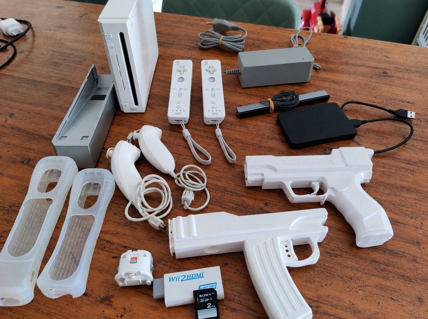 Nintendo Wii met +400 games en +1000 retro games+accessoires, Spelcomputers en Games, Ophalen, Met 2 controllers