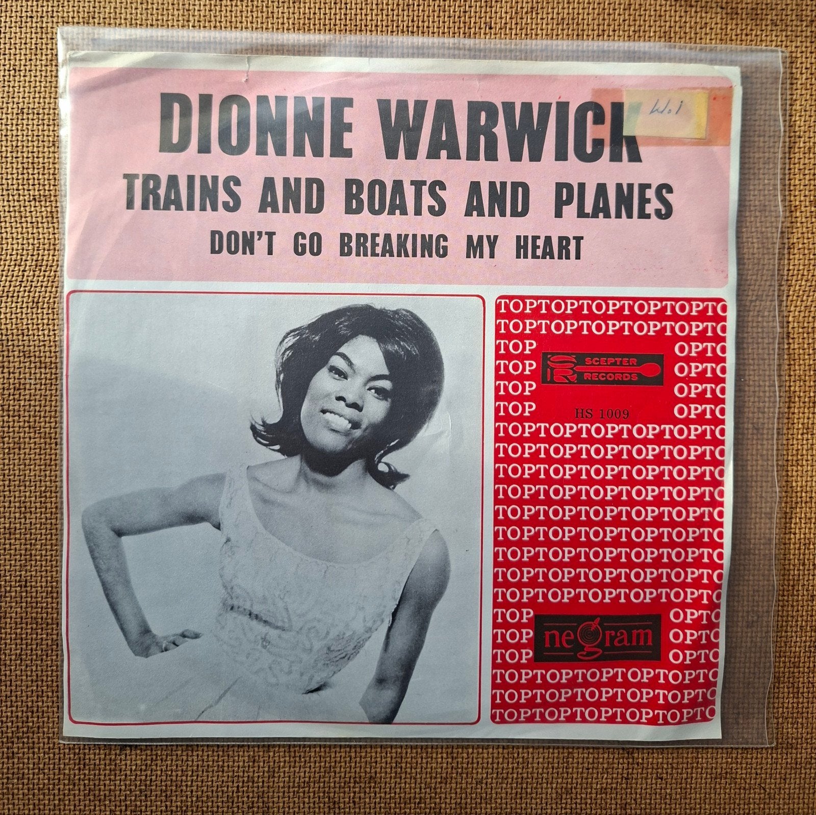 Warwick, Dionne  - Trains and boats and planes  - TOP, Ophalen of Verzenden, Gebruikt, 7 inch, R&B en Soul