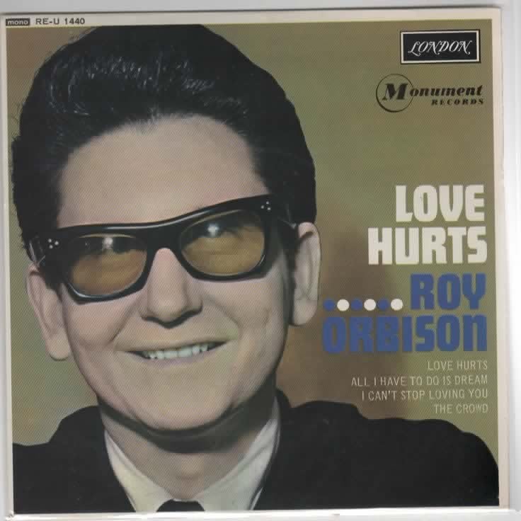 Roy Orbison- Love Hurts  EP !!!, Fotohoes, Ophalen of Verzenden, 7 inch, EP