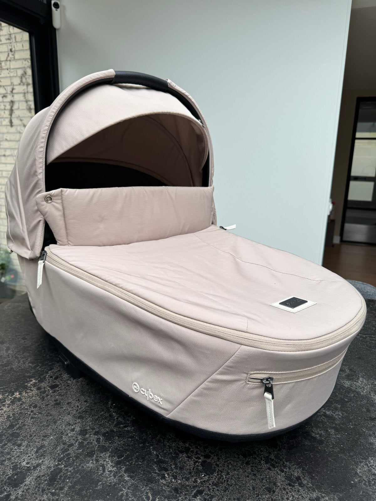 Cybex Priam Lux 4 Carry Cot - Zo goed als nieuw, Zo goed als nieuw, Met reiswieg, Ophalen, Kinderwagen