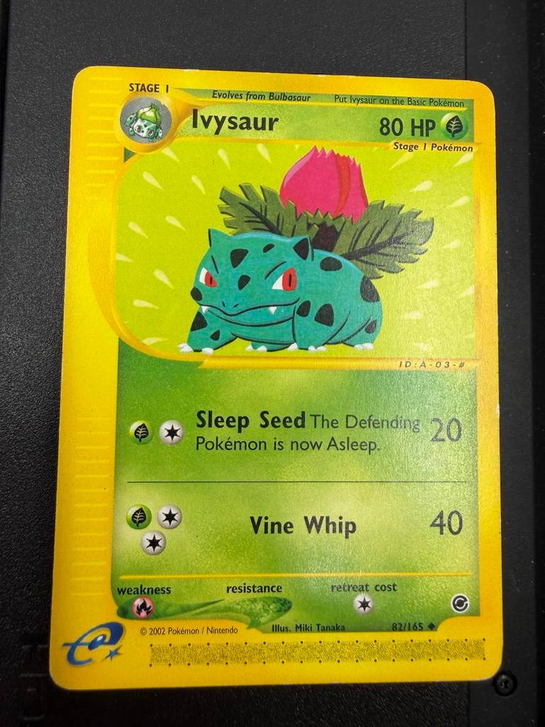 Ivysaur Pokémon Kaart 82/165 (2002), Ophalen of Verzenden, Gebruikt, Losse kaart