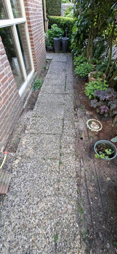 Grindtegels, Tuin en Terras, Tegels en Klinkers, Ophalen of Verzenden, Gebruikt, Beton, Terrastegels
