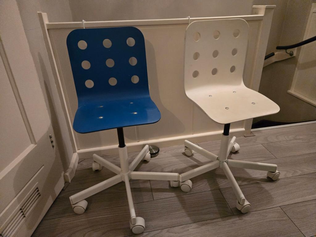 Kinderbureaustoelen van Ikea, Ophalen, Gebruikt, Zwart