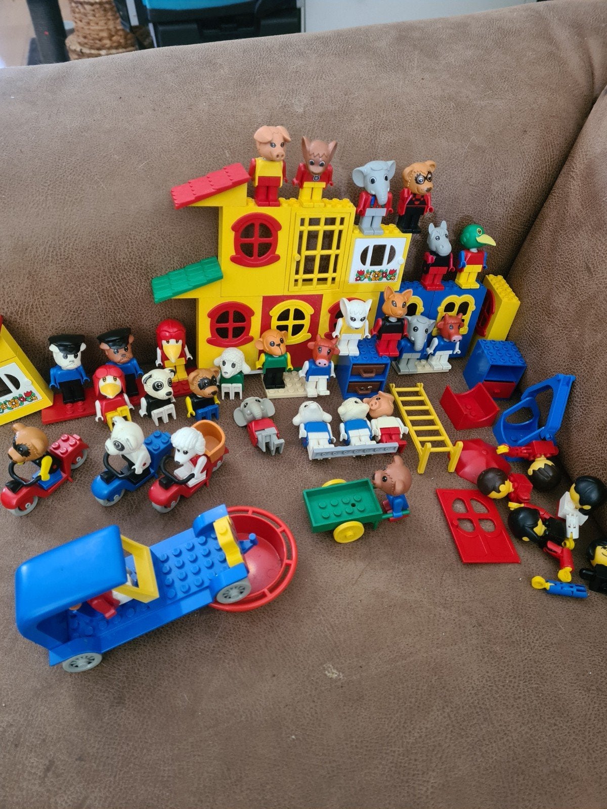 Vintage LEGO Duplo Dieren en Huis - Verzamelaarsitem, Ophalen of Verzenden