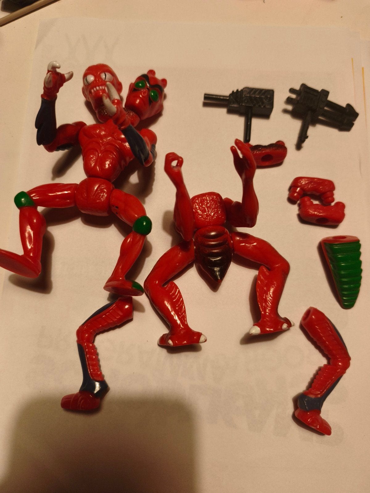 Modulok Masters of the Universe, Ophalen