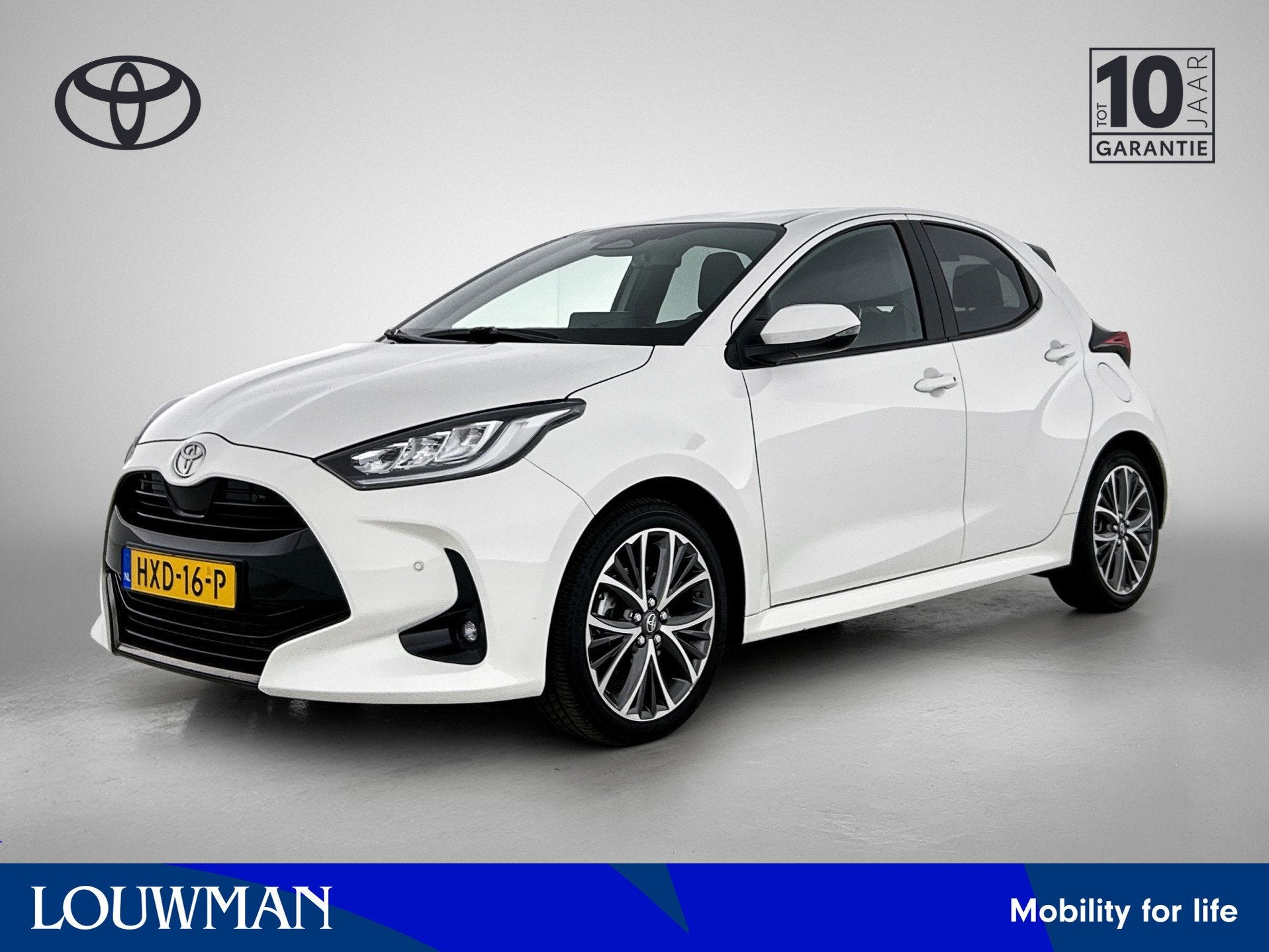 Toyota Yaris 1.5 Hybrid 130 Executive | BTW voertuig | Stoel, 450 kg, Gebruikt, Wit, 1125 kg