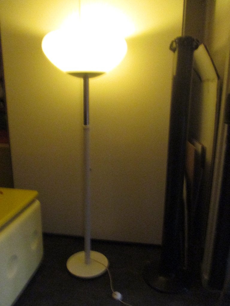 Martinelli jaren 70 Italy space age design vloerlamp retro, Ophalen, Gebruikt, ?, ?