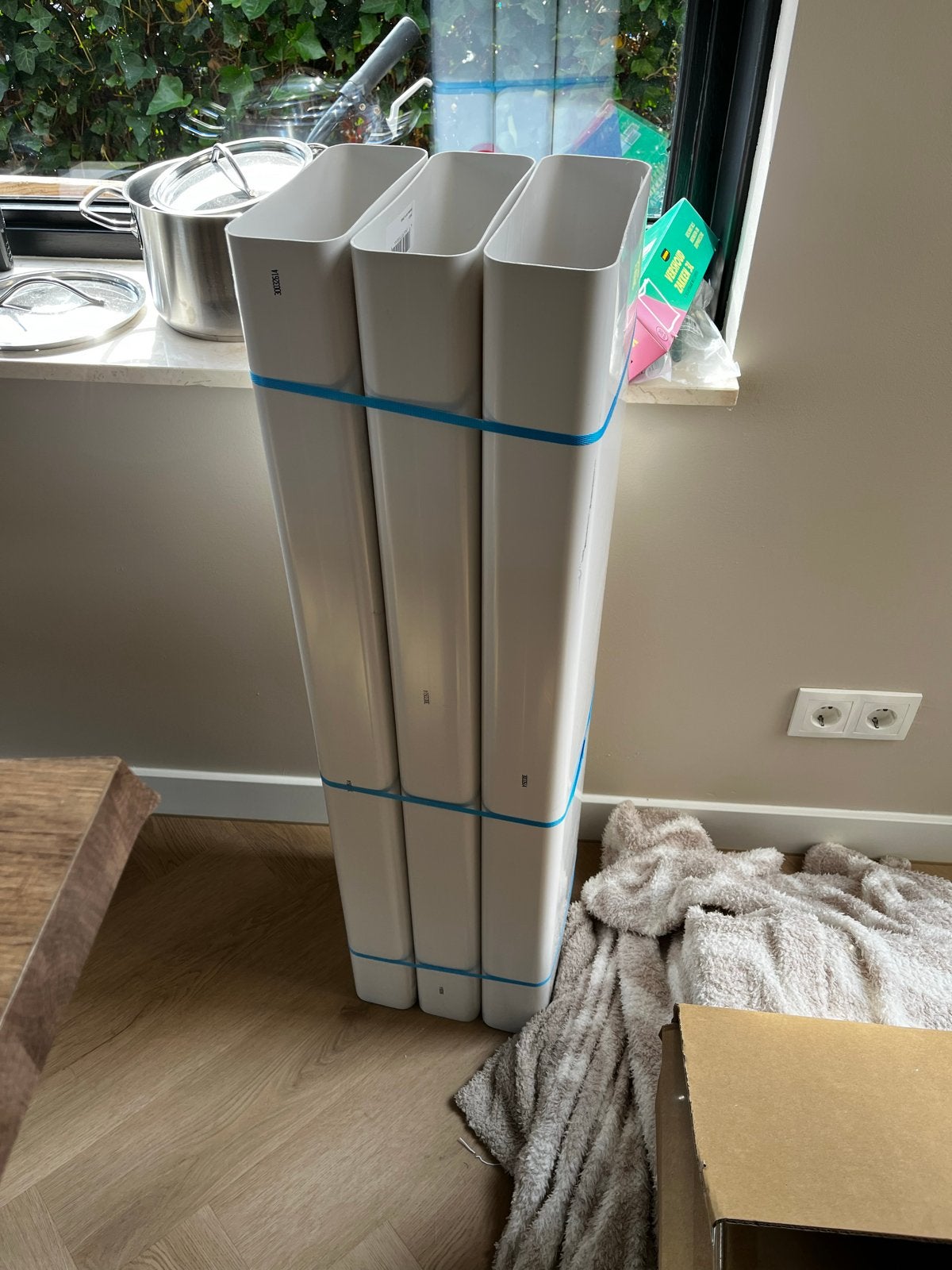 kunststof luchtkanaalsysteem, Ophalen of Verzenden, Nieuw, Ventilator