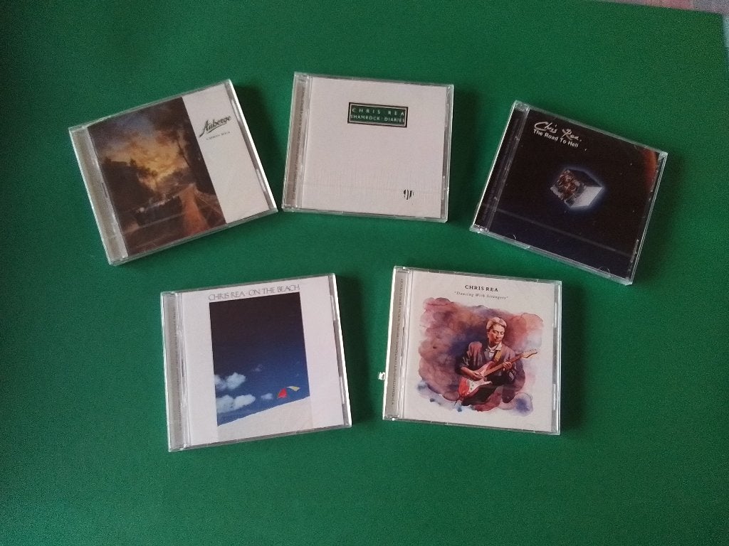 GEZOCHT van Chris Rea de 5 remasters uit 2019, Ophalen of Verzenden, Zo goed als nieuw, Overige formaten, Poprock