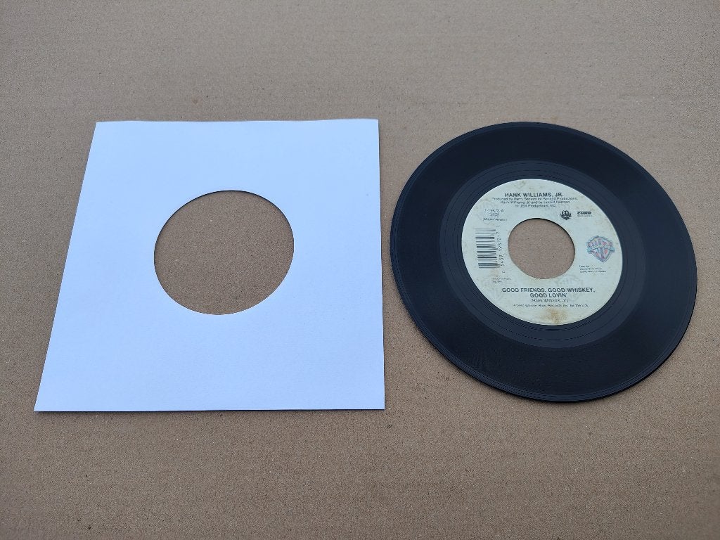 Single: Hank Williams JR - Good Friends, Good Whi (1990) USA, Cd's en Dvd's, Vinyl Singles, Verzenden, Gebruikt, 7 inch, Pop