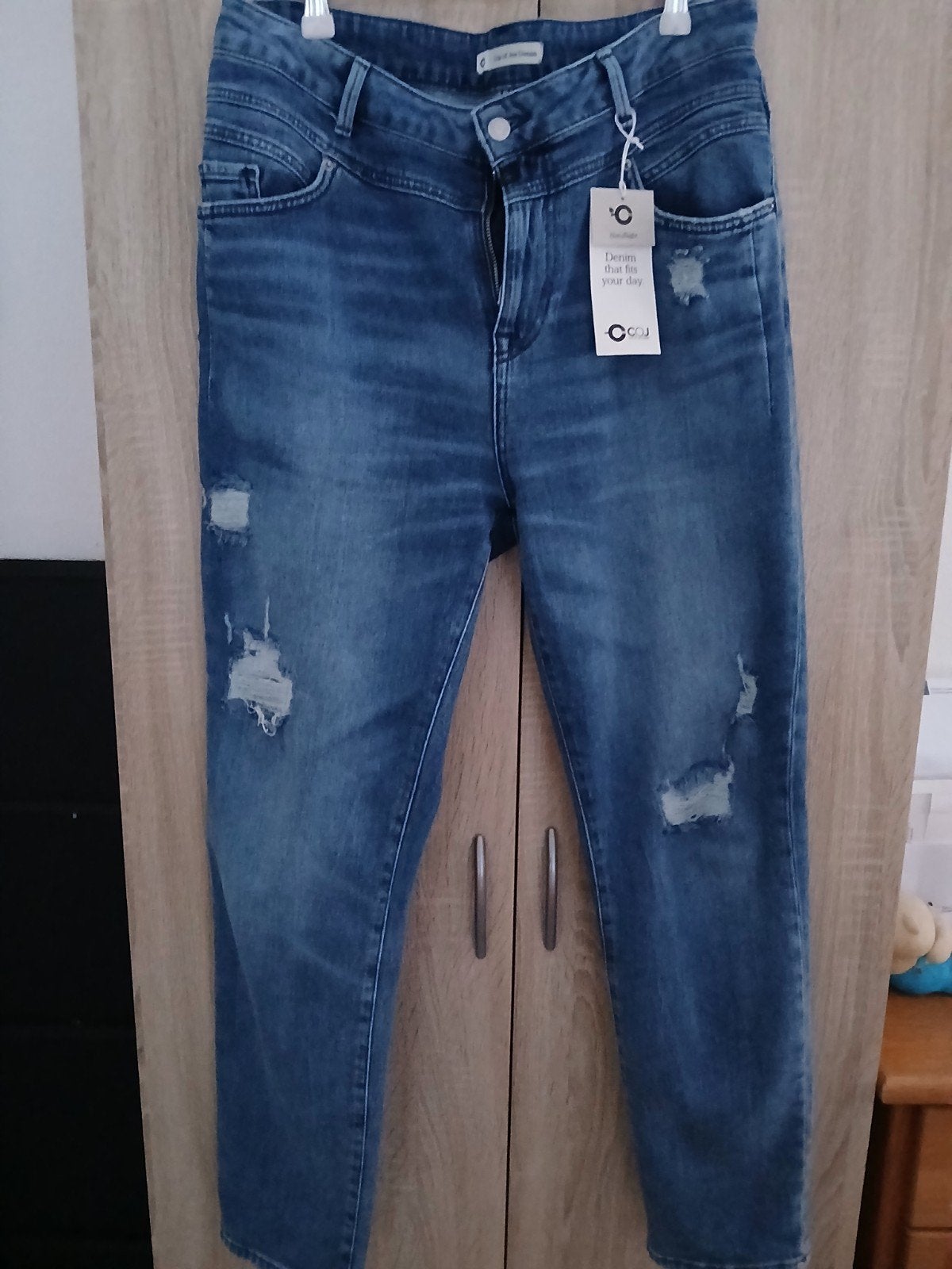 Nieuwe cup of joe victoria medium blue jeans mt 29, Kleding | Dames, Ophalen of Verzenden, Nieuw, Blauw, W28 - W29 (confectie 36)