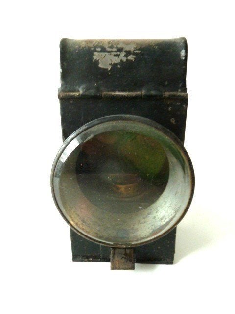 antieke fietslamp SAFETY lamp rijwiel oldtimer, Ophalen of Verzenden, Overig, Voorlicht