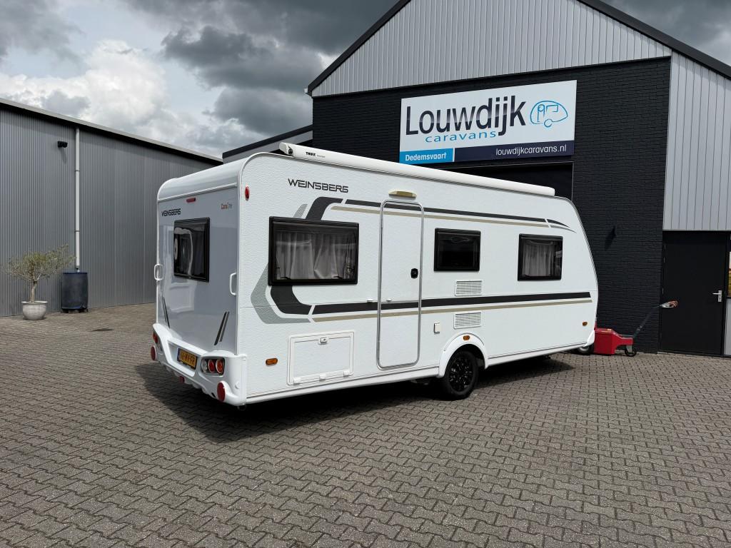 WEINSBERG CaraOne 500 XD ’20 (Queensbed, Full option), Overige merken, Rondzit, Vast bed, 7 tot 8 meter