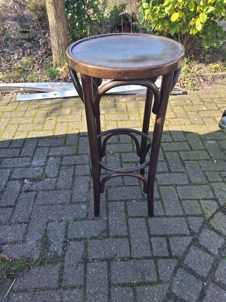 Thonet kruk  gebruikt, Huis en Inrichting, 1 kruk, Ophalen, Gebruikt, 60 tot 90 cm