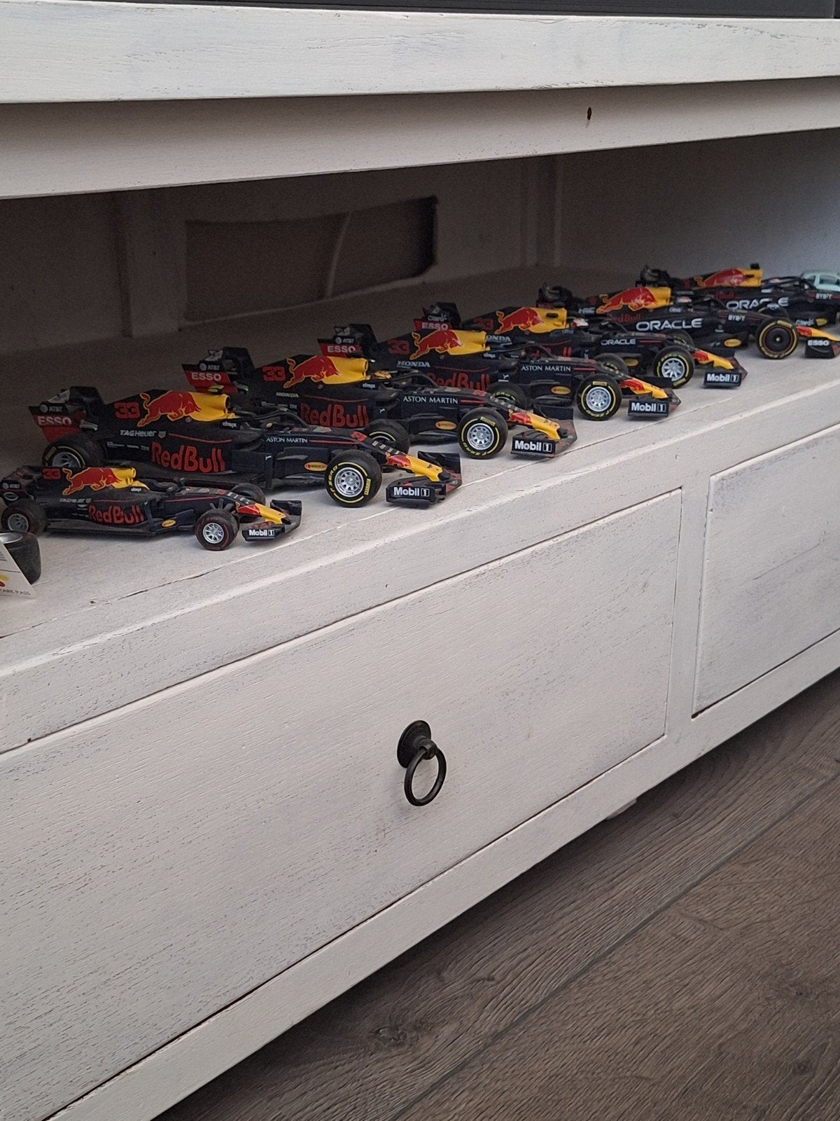 F1 auto's Max Verstappen Red Bull Racing schaalmodel...6 stu, Overige merken, Gebruikt, Auto, 1:32 tot 1:50