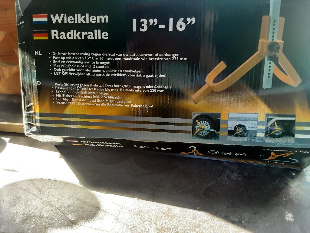 Wielklem, Caravans en Kamperen, Ophalen of Verzenden, Nieuw