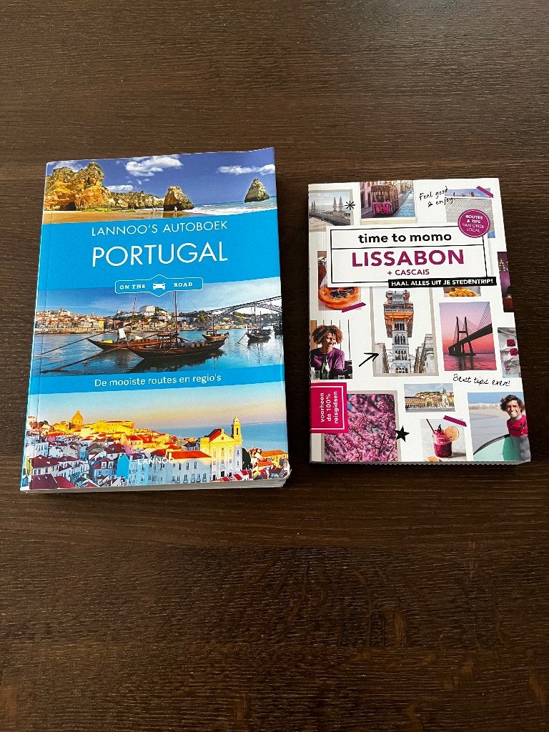 reisgids Lissabon en autoboek Portugal, Overige merken, Europa, Ophalen of Verzenden, Zo goed als nieuw