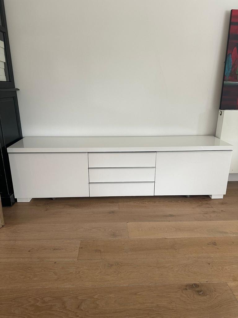 Ikea Besta Burs TV meubel, Huis en Inrichting, Ophalen, Gebruikt, 200 cm of meer, Minder dan 100 cm