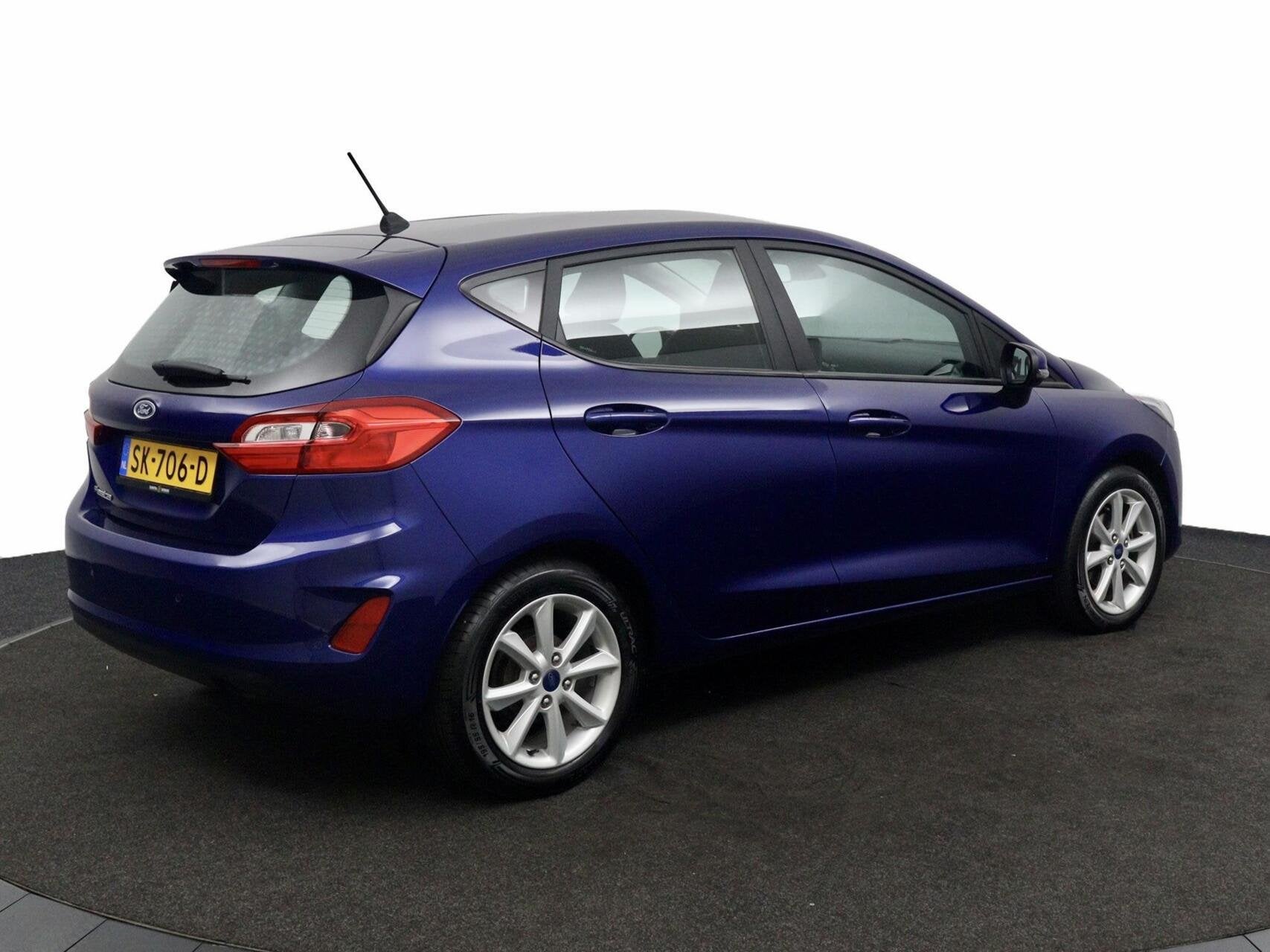 Ford Fiesta 1.1 Trend blauw, Auto's, Ford, Voorwielaandrijving, 86 pk, Blauw, 23 km/l