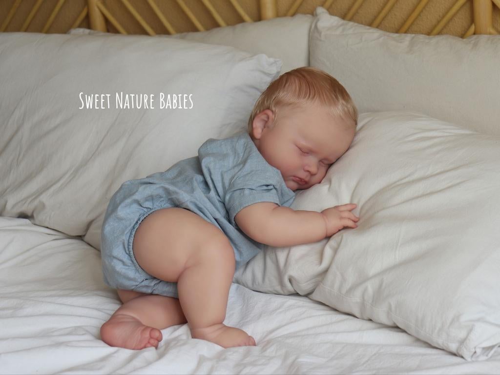 Reborn Joseph van Bountiful babies, Ophalen of Verzenden, Nieuw, Pop, Levensecht of Reborn