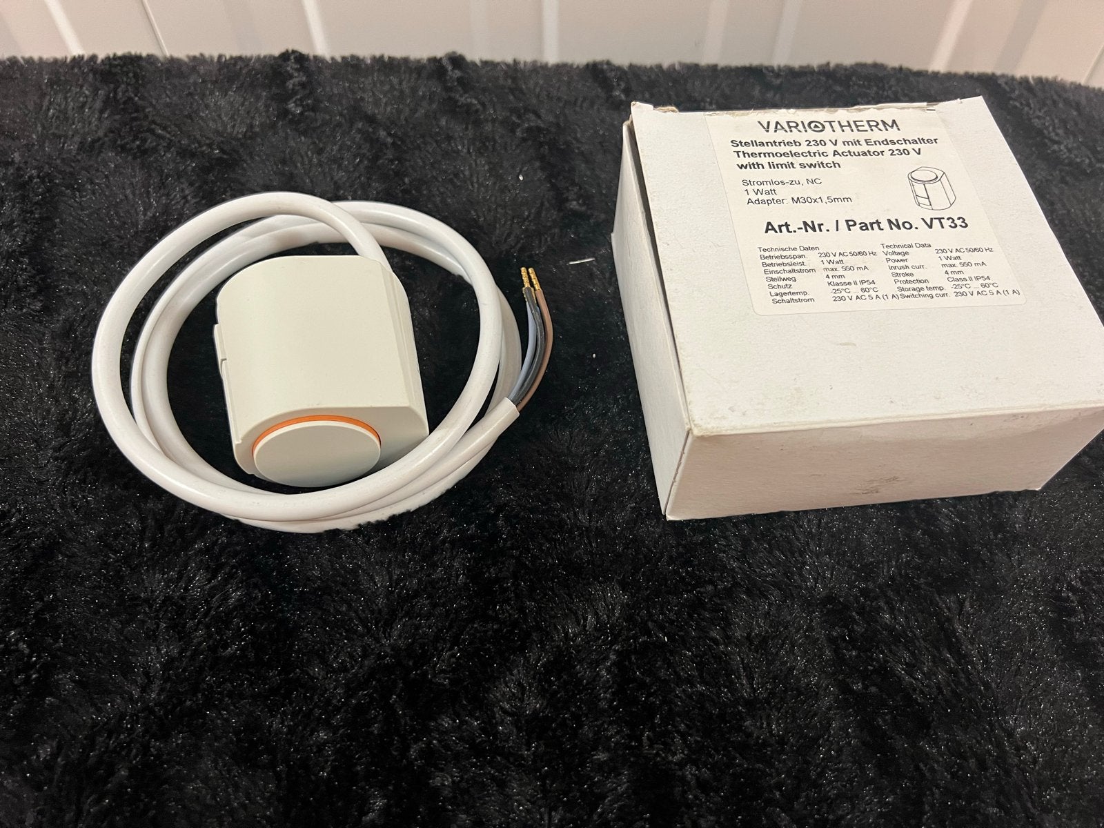 VARIOTHERM VT33 Thermische Aandrijving 230V met Eindschakela, Minder dan 30 cm, Overige typen, Nieuw, Minder dan 60 cm