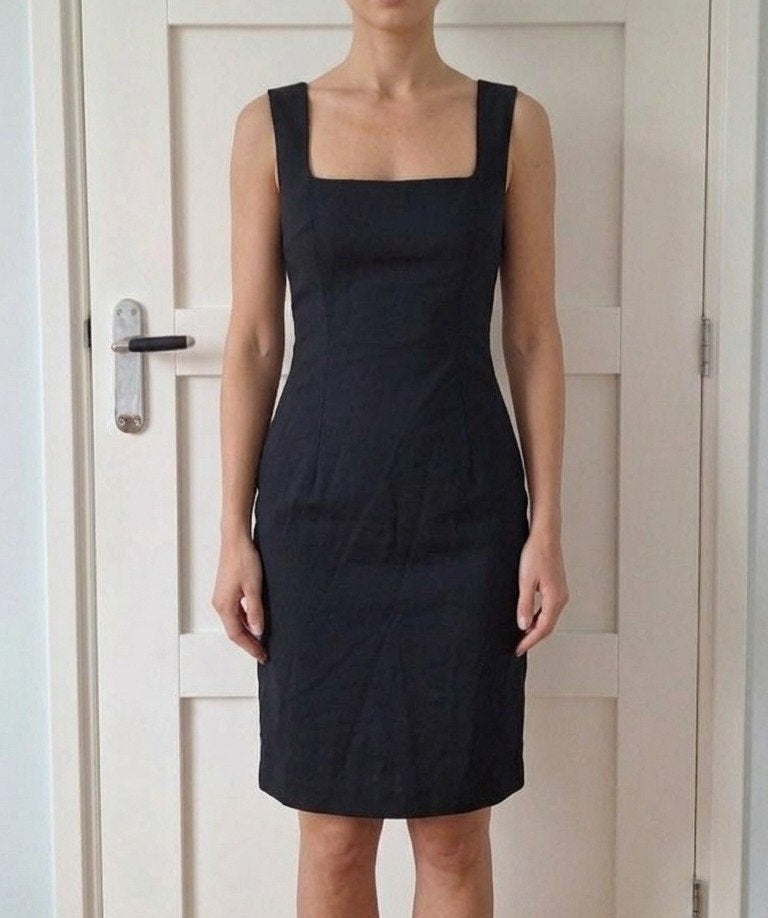 Nieuw originele jurk van Dolce &Gabbana maat 38, Maat 38/40 (M), Dolce & Gabbana, Zwart, Nieuw