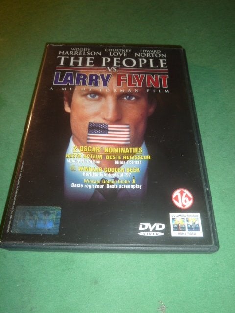 The people vs. Larry Flynt Milos Forman Dvd, Engels, Overige gebieden, Alle leeftijden, Ophalen of Verzenden