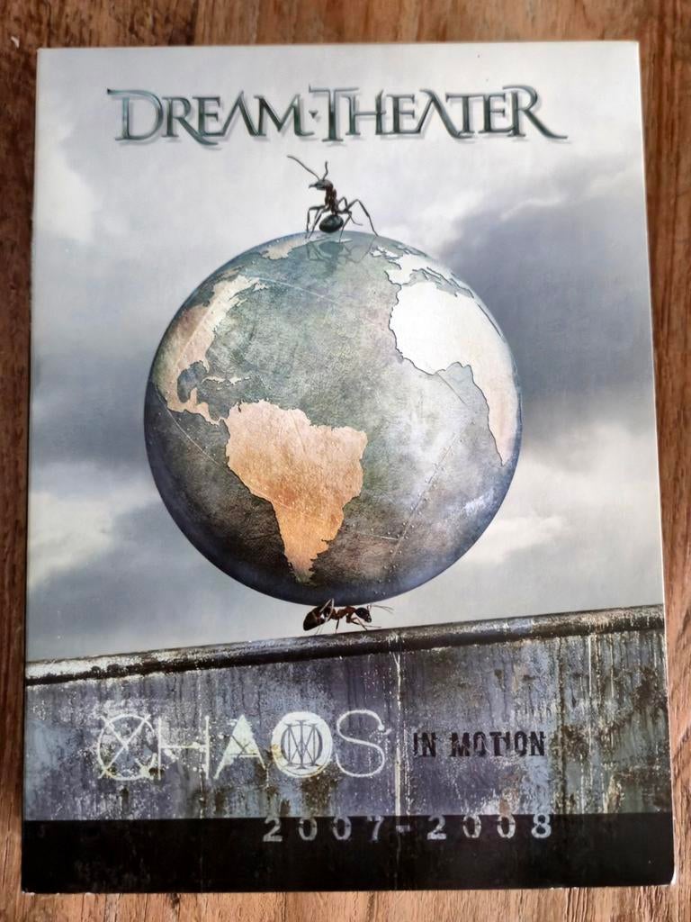 Dream Theater - Chaos in Motion 3cd/2dvd box, Ophalen of Verzenden, Zo goed als nieuw, Muziek en Concerten, Boxset
