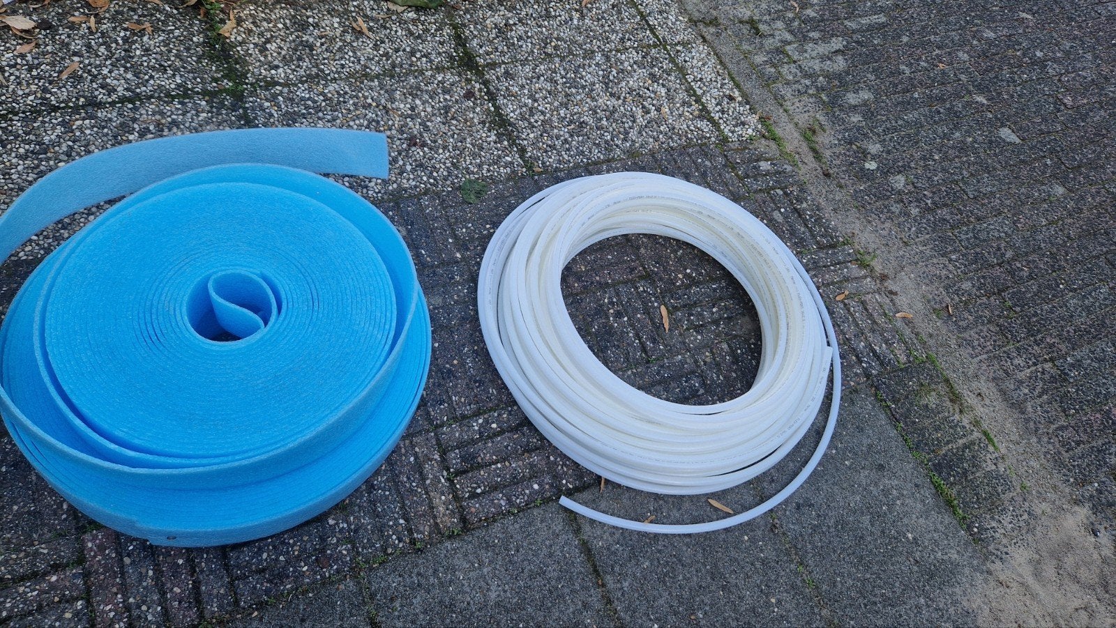 Vloerverwarming buis en randisolatie - 80m flex pert buis, Minder dan 4 cm, Overige materialen, Nieuw, Ophalen of Verzenden