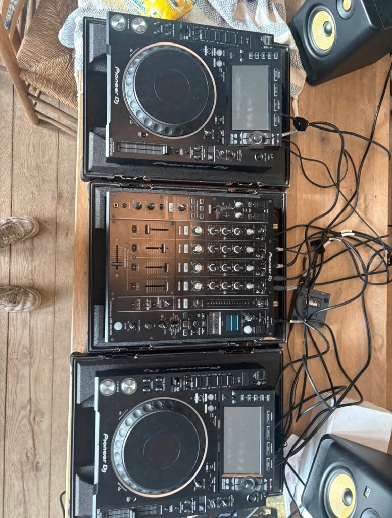 Pioneer CDJ 2000 Nexus 2 + Pioneer DJM 900 Nexus 2, Ophalen of Verzenden, Zo goed als nieuw, Dj-set, Pioneer