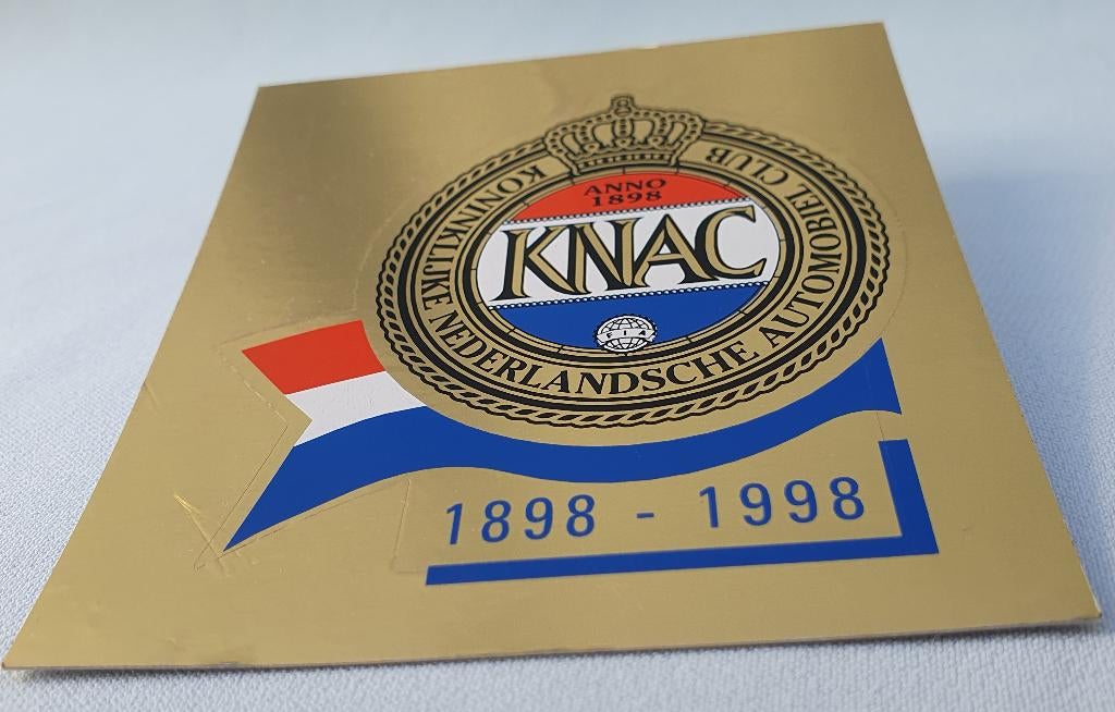 KNAC sticker., Verzamelen, Verzenden, Nieuw, Auto's