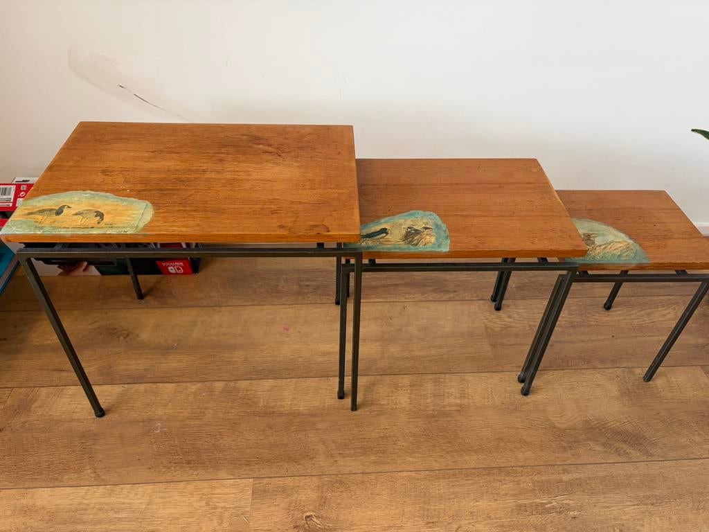 Bijzettafels met vogels, Ophalen, Minder dan 45 cm, Minder dan 55 cm, Gebruikt