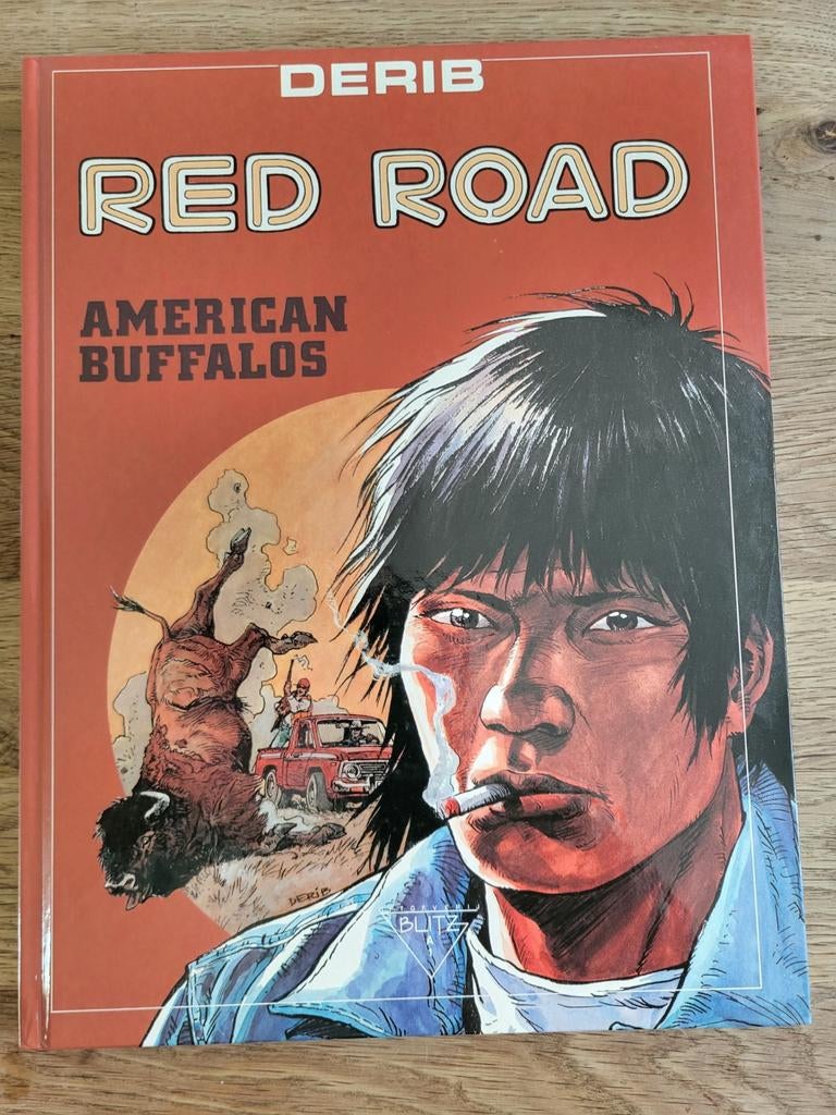 Red Road - American Buffalos - Derib (Stripboek), Boeken, Stripboeken, Eén stripboek, Ophalen of Verzenden, Zo goed als nieuw