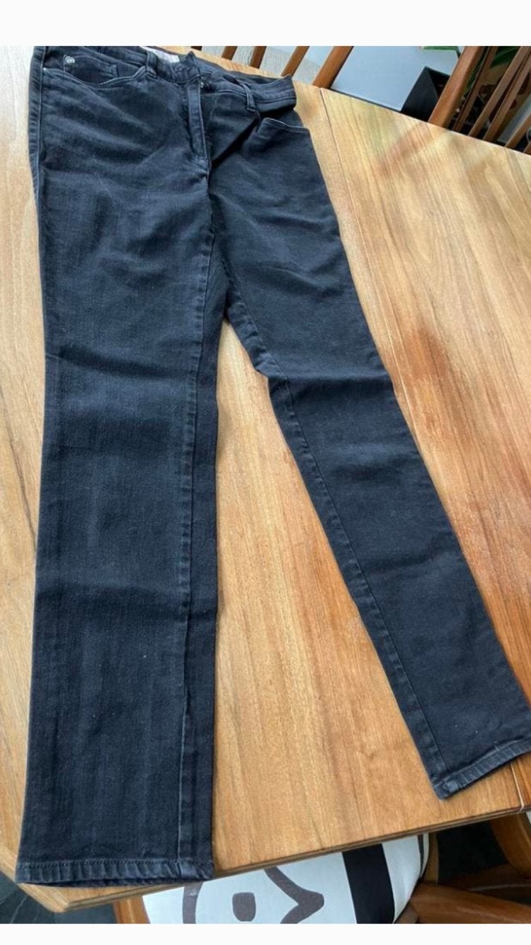Zwarte Jeans maat 27 ( Brax), Brax., Zwart, Ophalen of Verzenden, W27 (confectie 34) of kleiner