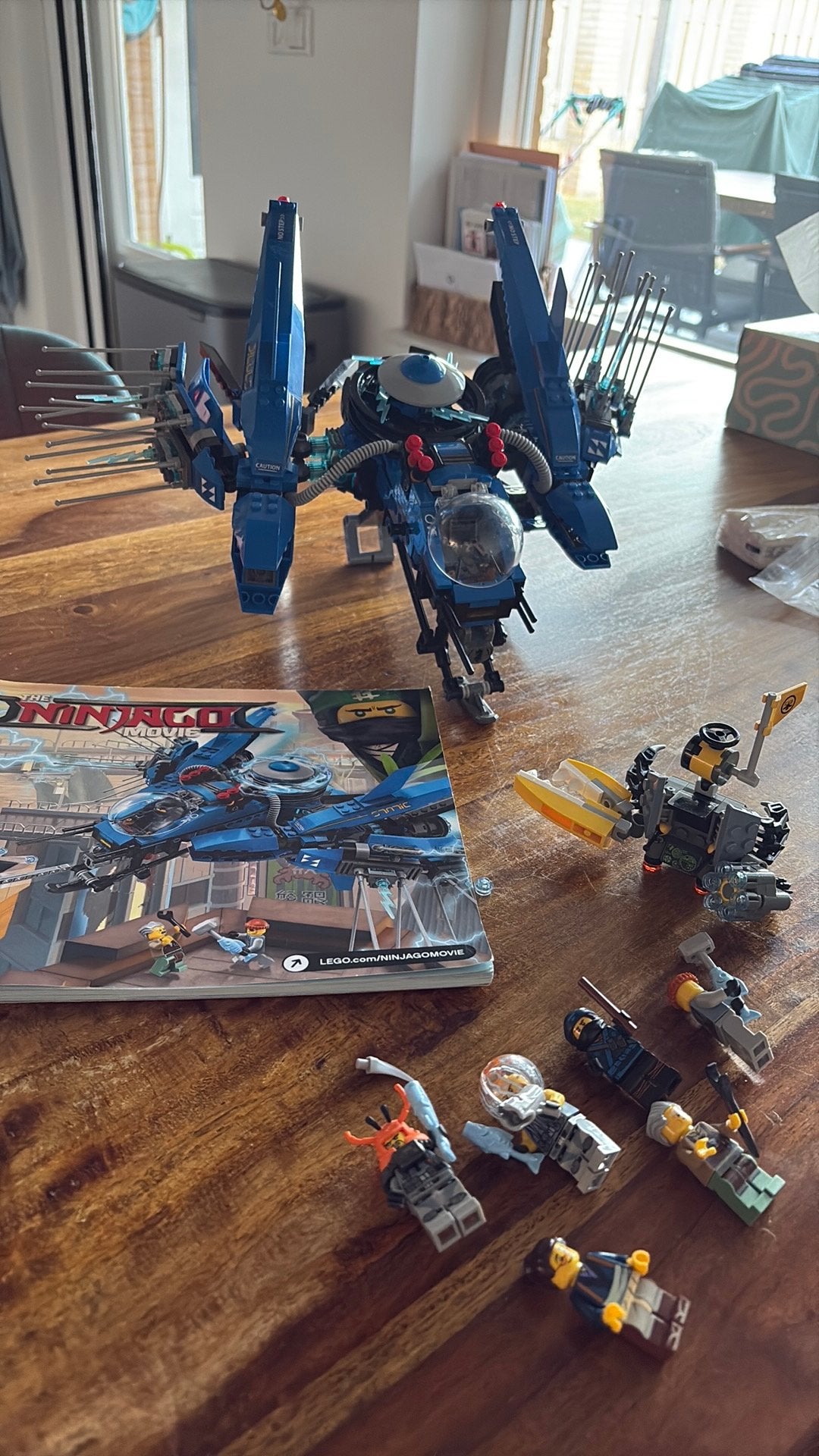 Lego Ninjago 70614 lightning jet, Ophalen of Verzenden, Zo goed als nieuw