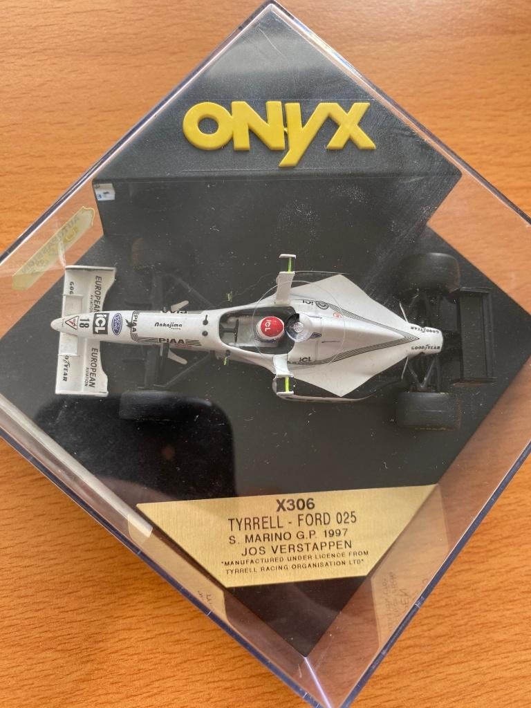 ONYX Jos Verstappen Tyrrel Ford 025 San Marino G.P. 1997, Ophalen of Verzenden, Nieuw, Auto, MiniChamps