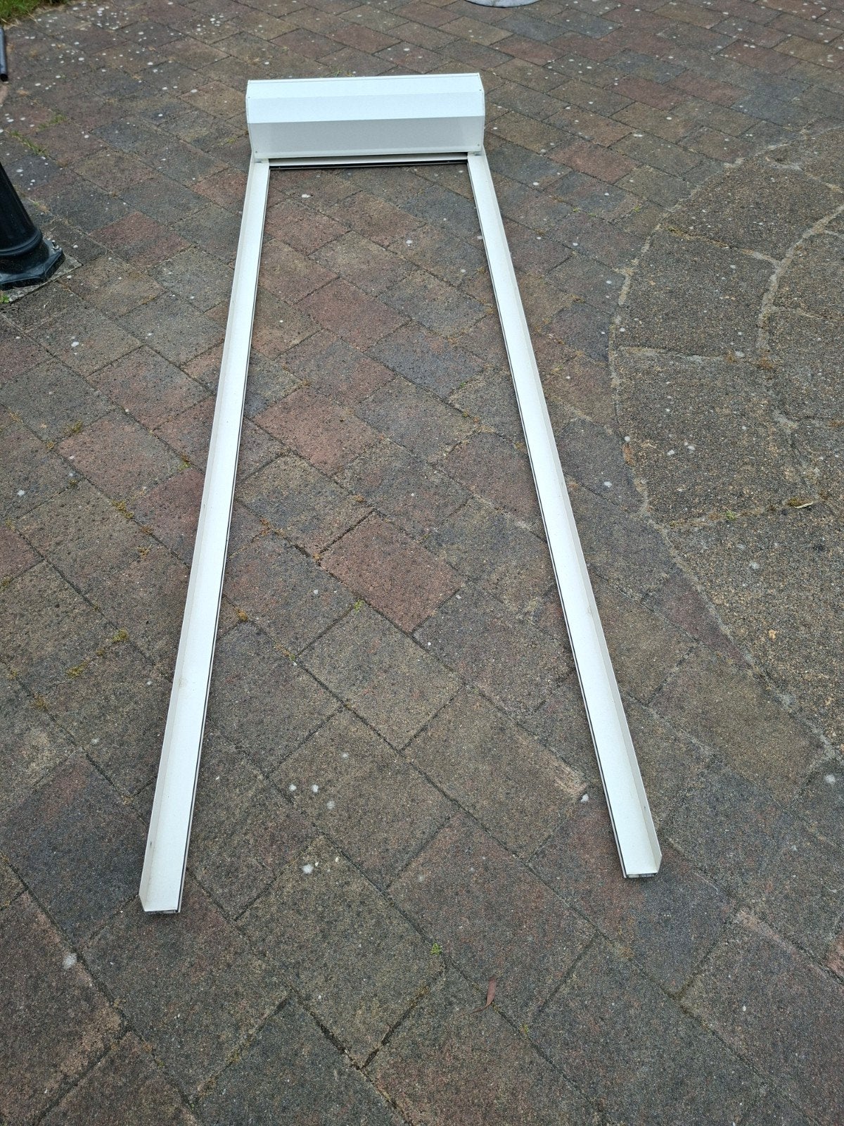 Rolluik, elektrisch 80x265cm, Doe-het-zelf en Verbouw, Rolluiken, Ophalen, Gebruikt, 200 cm of meer, Minder dan 100 cm
