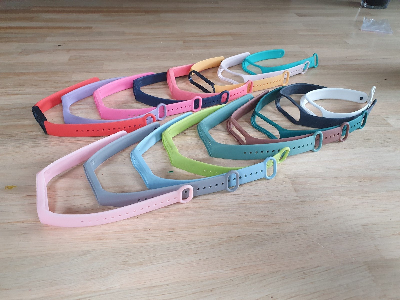 Siliconen bandjes voor activitytracker Xiaomi Mi Band 7 en 5, Ophalen of Verzenden, Zo goed als nieuw, Zwart, Android