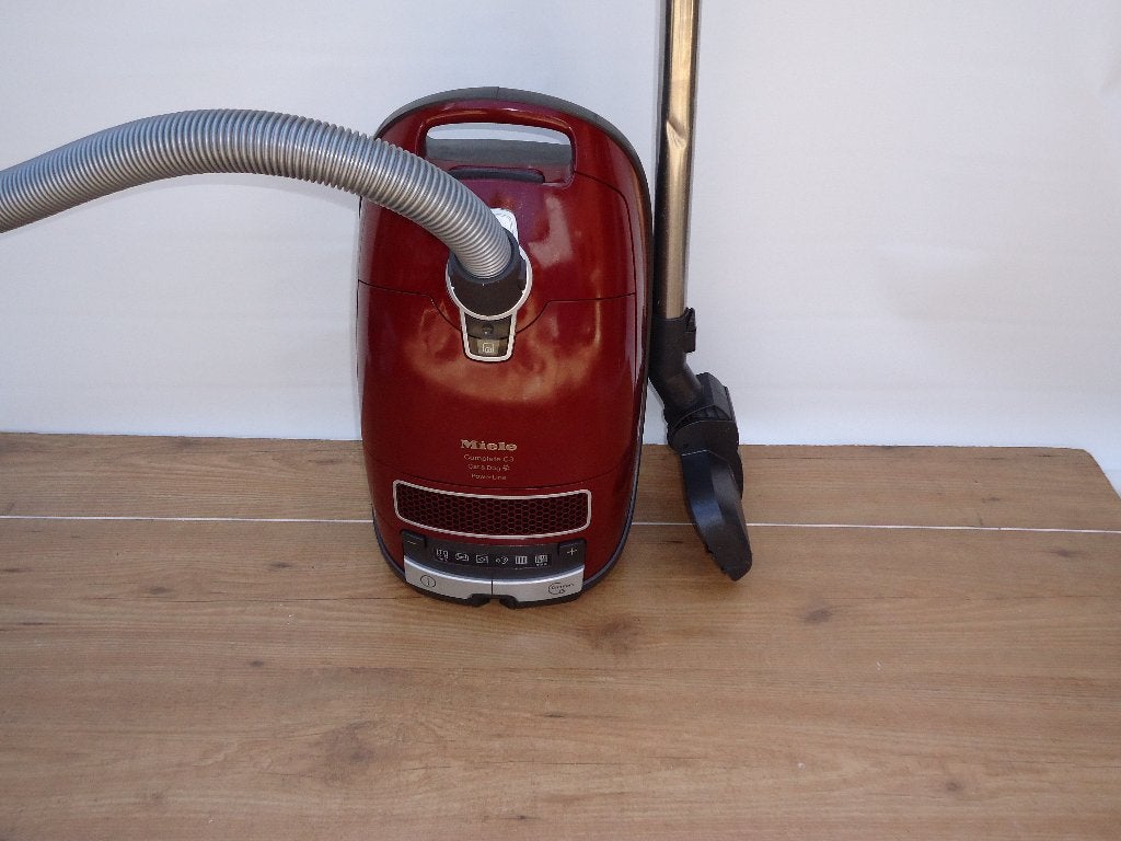 Miele Complete C3 Cat & Dog Power Line Braambesrood, Witgoed en Apparatuur, Stofzuigers, Gebruikt, Sledestofzuiger, Stille werking