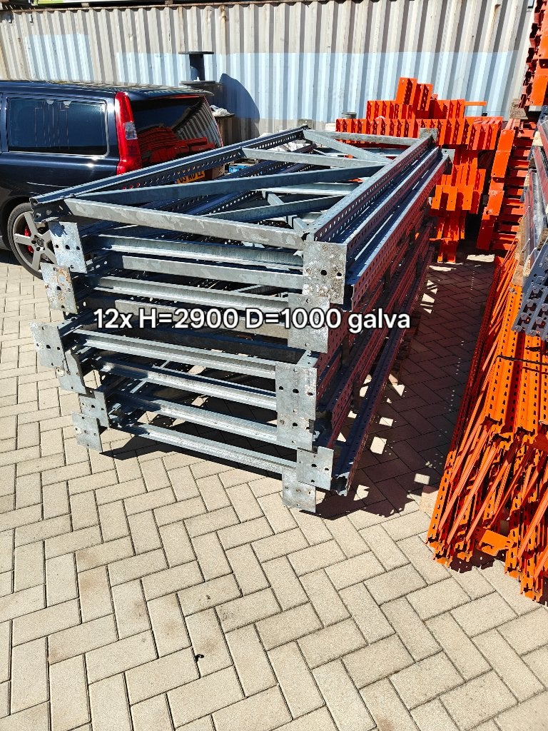 Pallet stelling, Ophalen