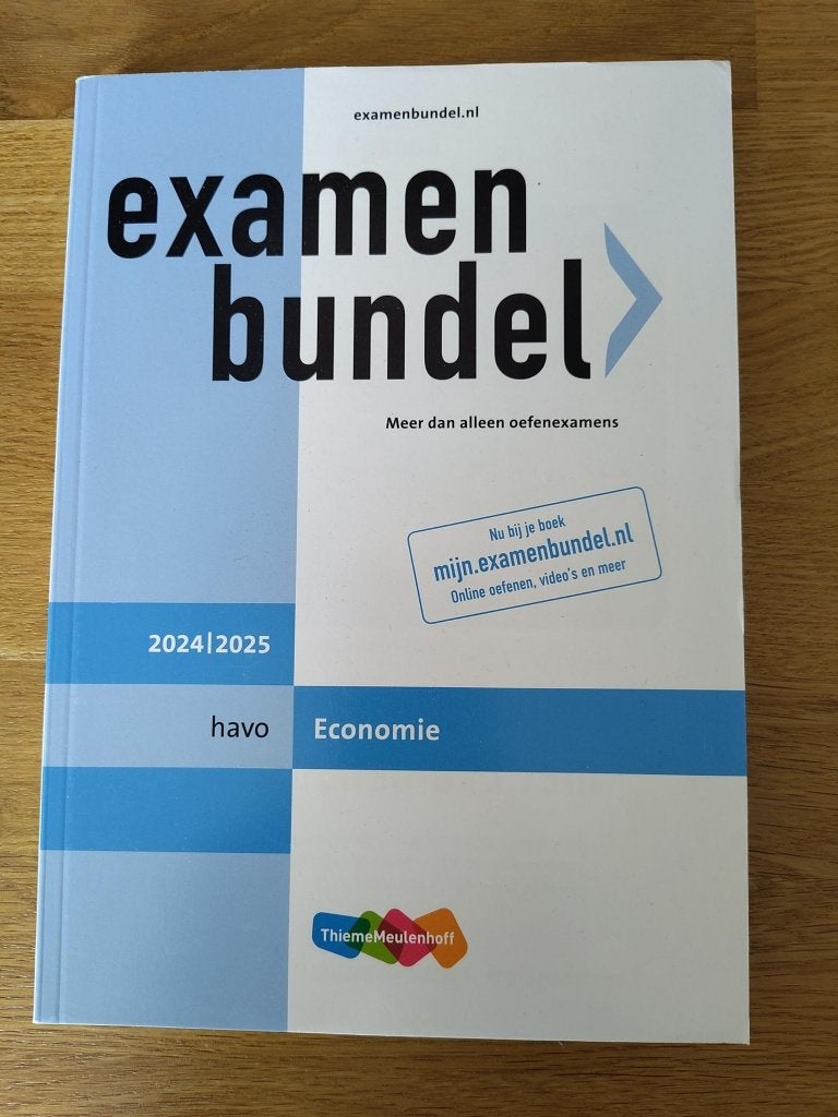 Examenbundel Economie (HAVO 2024-2025), Boeken, Schoolboeken, Ophalen, Zo goed als nieuw, HAVO, Economie