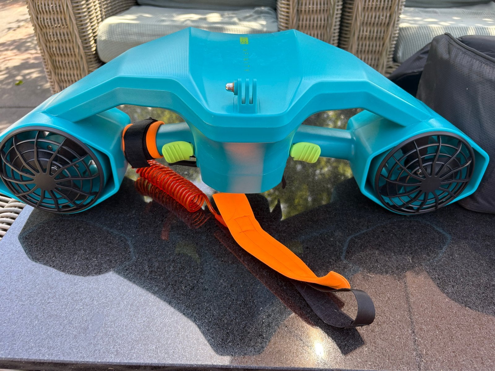 Jobe Infinity Sea Scooter met 2 accu's en tas, Ophalen, Zo goed als nieuw, Duikbril of Snorkel