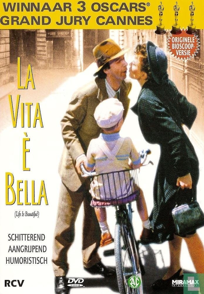La vita è bella (Roberto Benigni), Alle leeftijden, Ophalen of Verzenden, Zo goed als nieuw