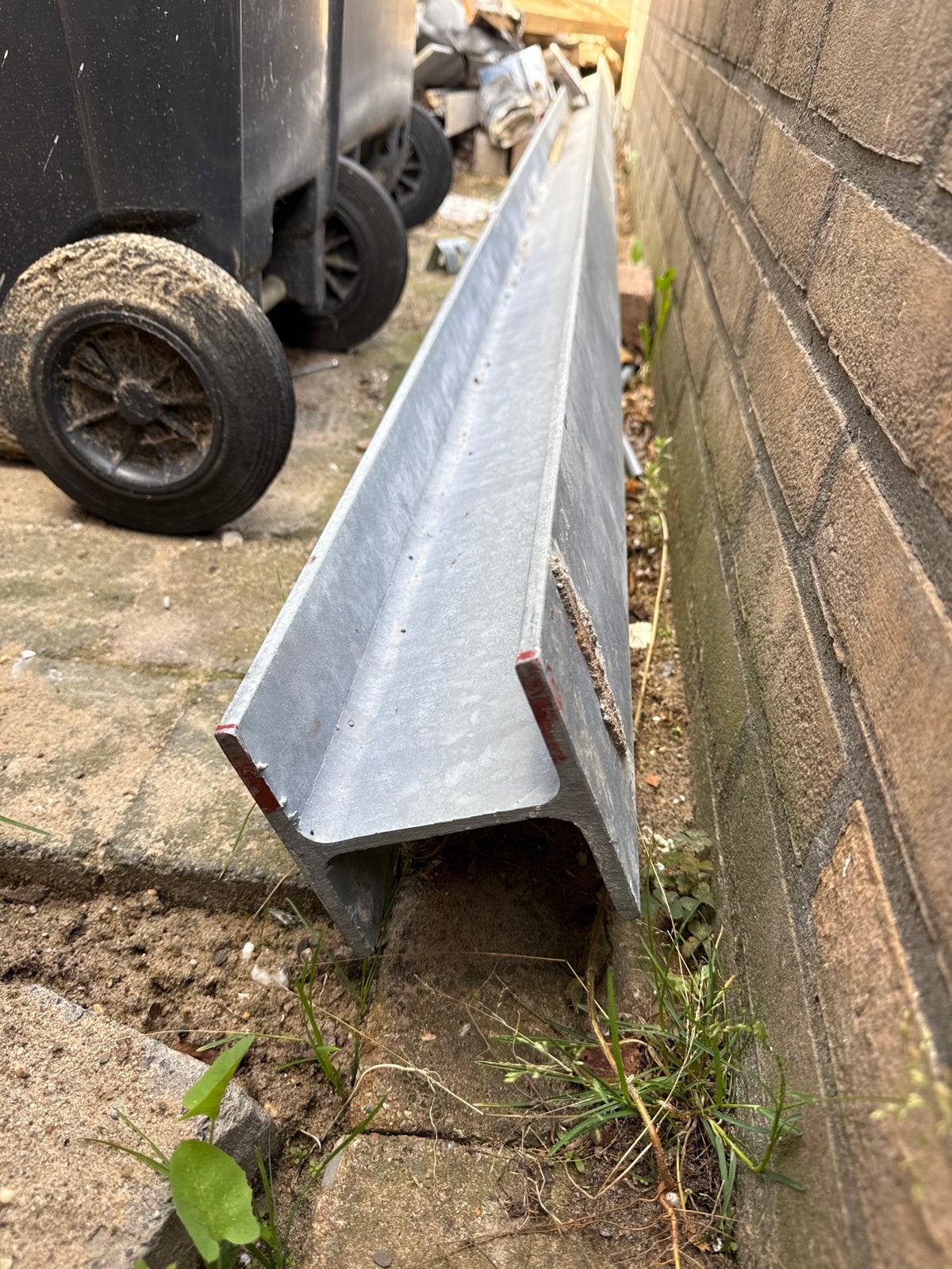 HEB 120 balk 448 cm lang, 12x12 cm termisch verzonken, Doe-het-zelf en Verbouw, Ophalen, Gebruikt, IJzer