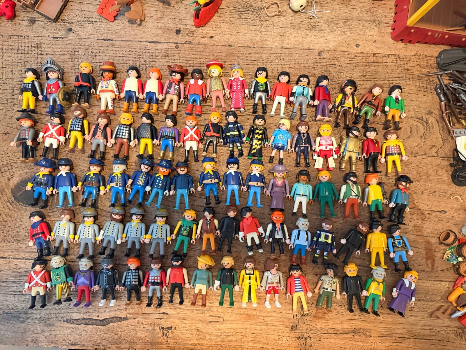 Playmobil verzameling ‘80 ’90 Fort, Kasteel, zuiderlingen, Kinderen en Baby's, Speelgoed | Playmobil, Gebruikt, Losse onderdelen