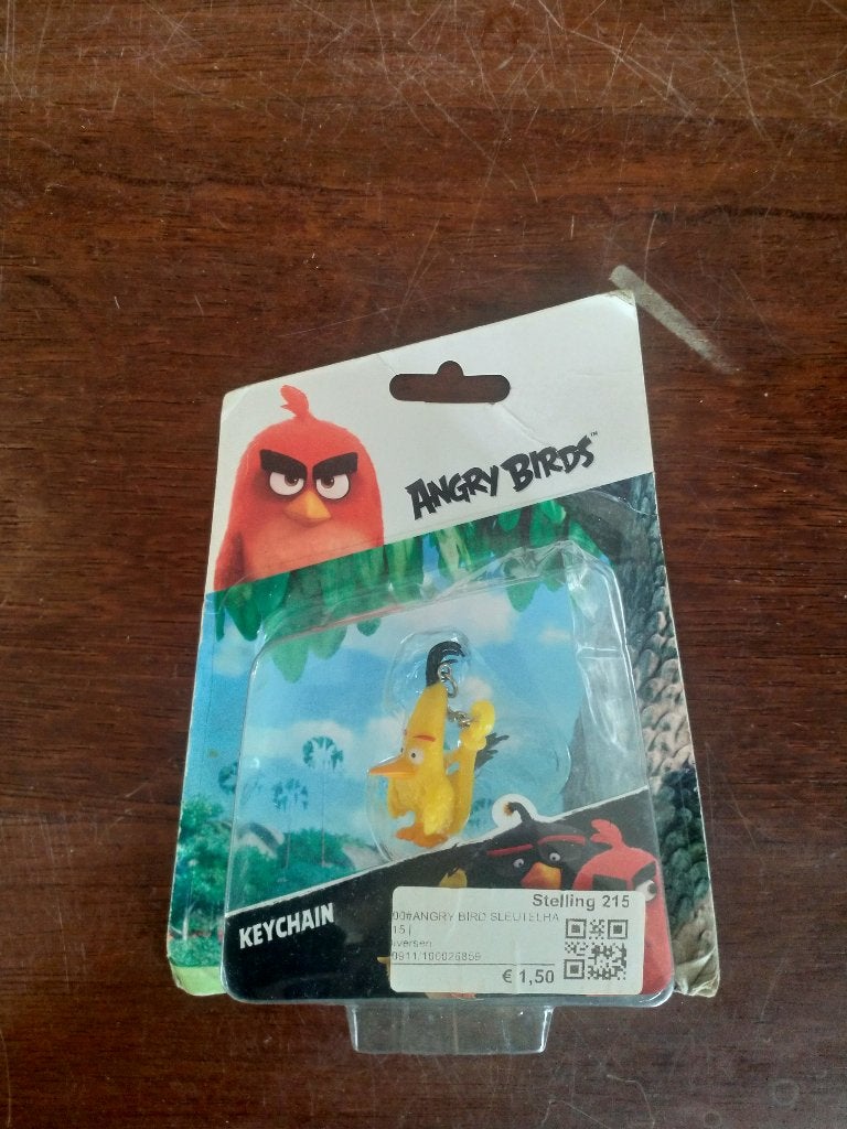 Angry birds sleutelhanger, Ophalen of Verzenden, Nieuw, Knuffel of Figuurtje