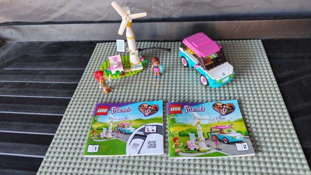 Lego Friends - Olivia's Elektrische Auto 41443, Ophalen, Compleet, Lego, Friends