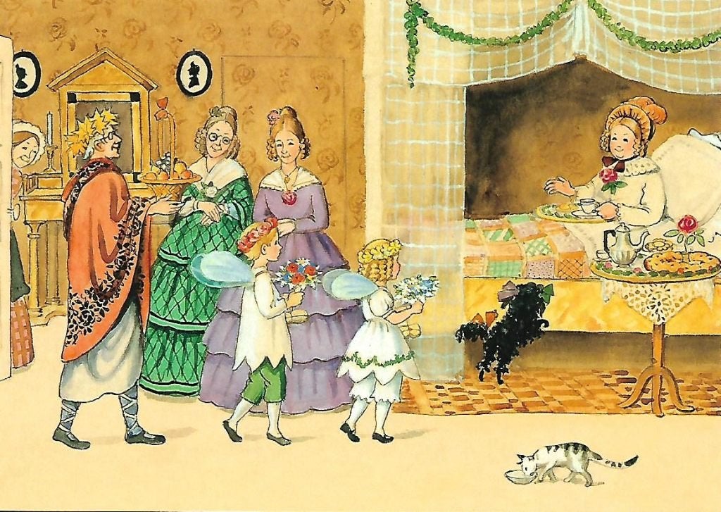 Elsa Beskow- -Tante Bruns verjaardag,, Verzenden, 1980 tot heden, Ongelopen, Kinderen